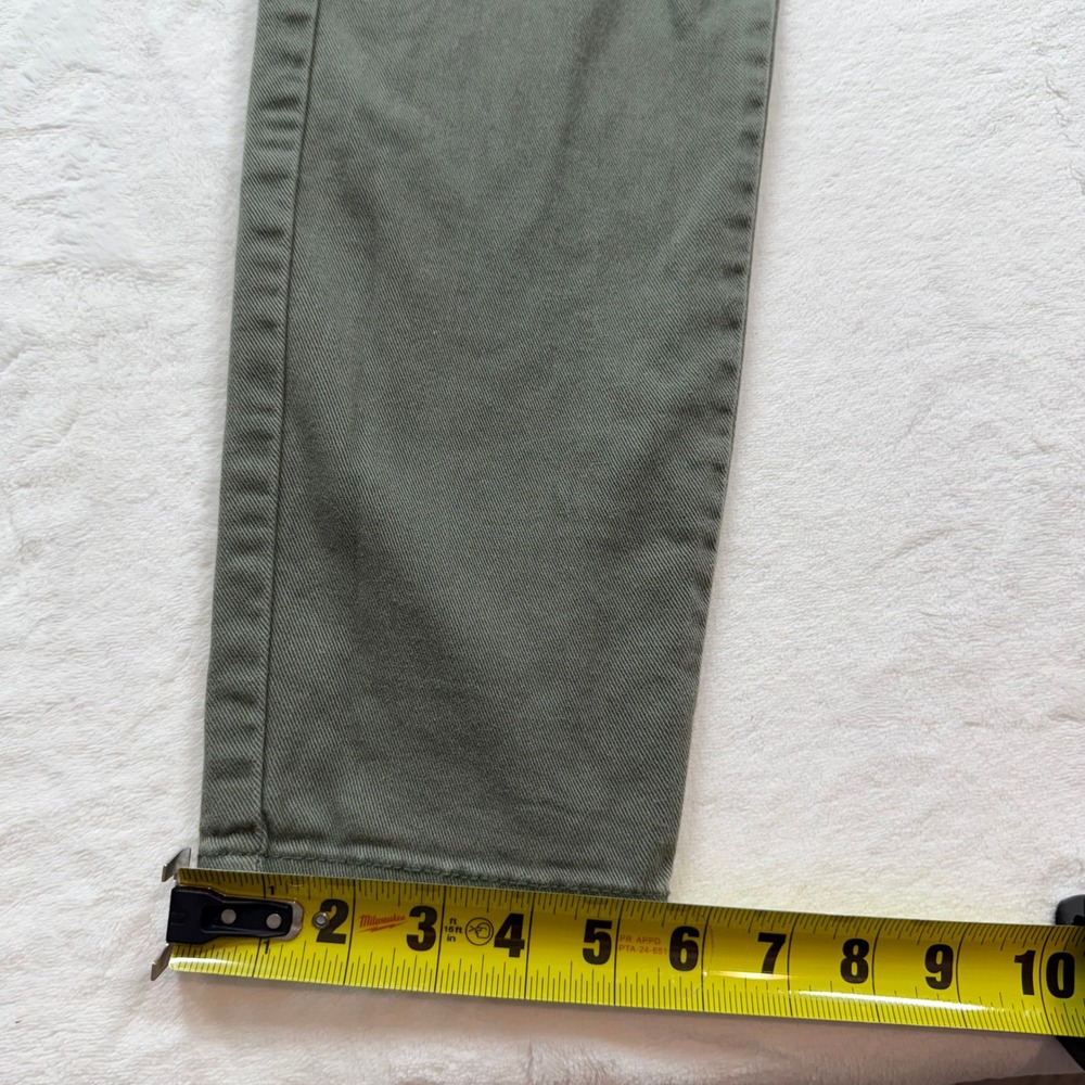 Forever 21 Olive Green Cargo Denim Overalls - Picture 11 of 13